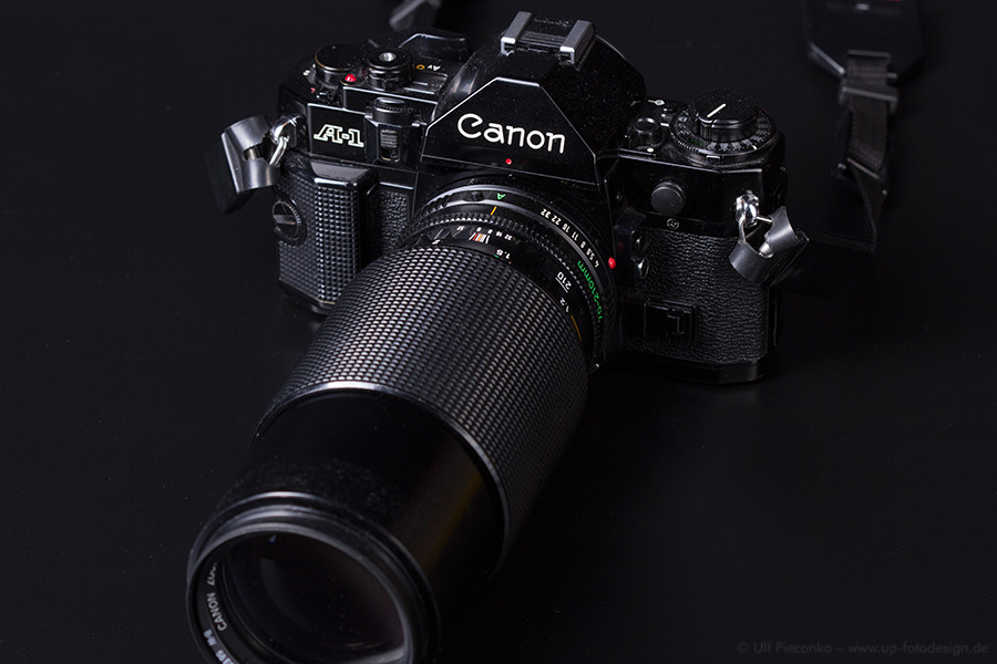 Canon A-1 mit FD 70-210mm
