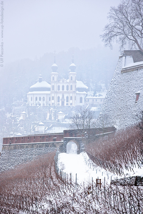 Würzburg - Käppele im Winter