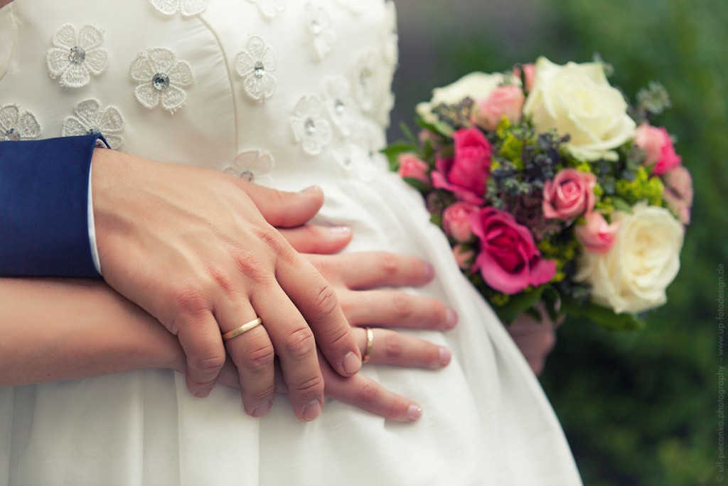 In Erwartung - Hochzeit bei Würzburg