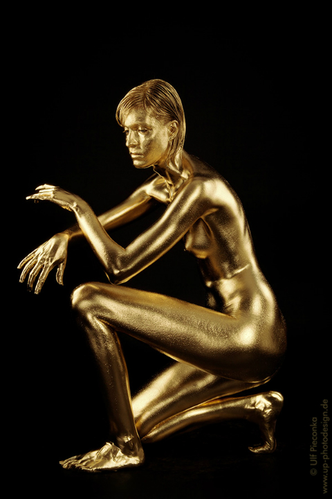 Goldfinger - Bodypainting Gold 1