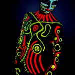 Bodypainting Schwarzlicht - UV-Farben