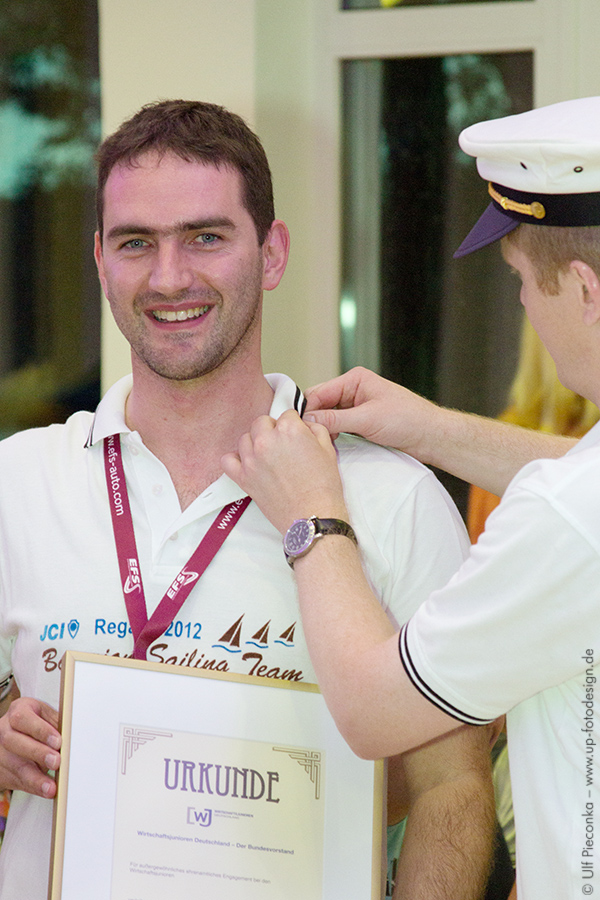 Goldene Ehrennadel für Armin Müller auf der LAKO 2013