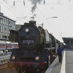 Dampflok in Aschaffenburg HBF