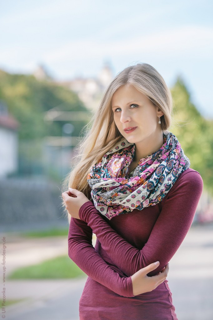 Fotoshooting mit Model Chrissi in Würzburg