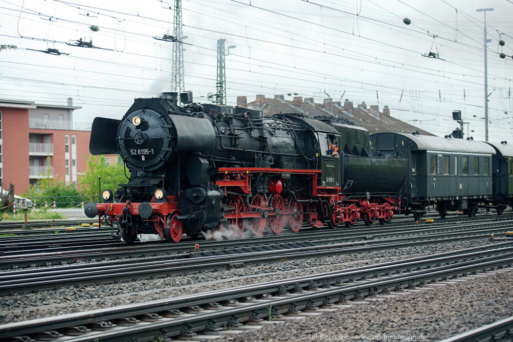 Dampflok in Würzburg
