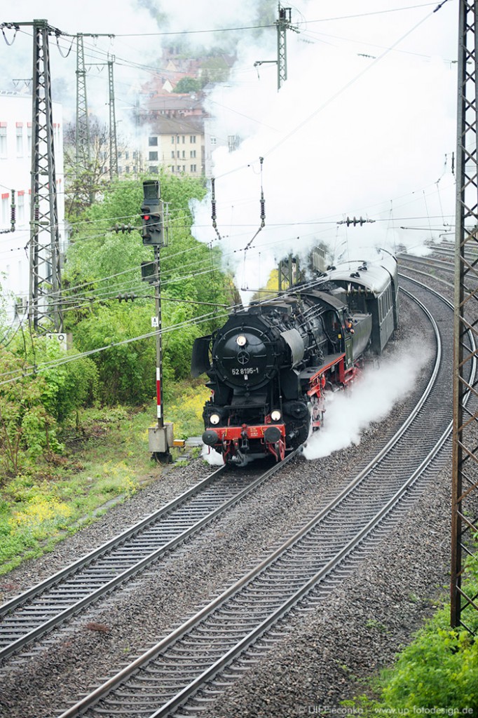 Dampflok bei Grombühl