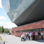 Beginn der Stadtführung Hof - Freiheitshalle