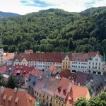 Tschechien - Loket von der Burg aus