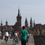 Strassenmusikfest 2011 Wuerzburg - Alte Mainbrücke und Stadt