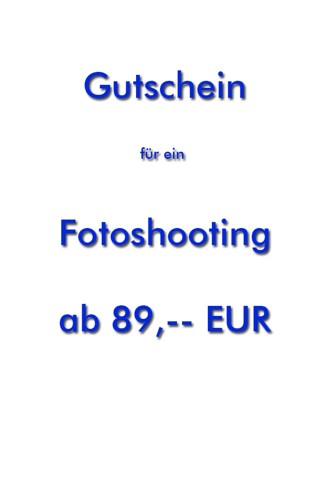 Gutschein für Fotoshooting - Geschenkgutschein