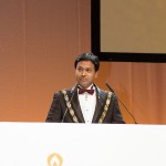 JCI President Shine aus Indien auf dem Weltkongress 2014 - Leipzig