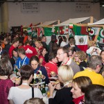 Weltkongress JCI 2014 in leipzig - global village night - Stände