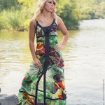 Model Pia am Ufer - Fashion mit Fotograf Ulf Pieconka - Würzburg