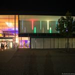 Stadthalle Singen bei Nacht - - BUKO 2016 - Fotograf Ulf Pieconka - Würzburg