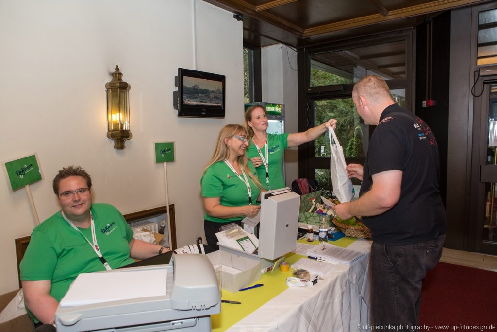 DEKO 2016 - Fürth - Check in