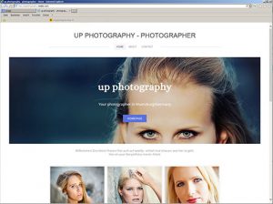 CMS - Homepage für Fotografen - weebly